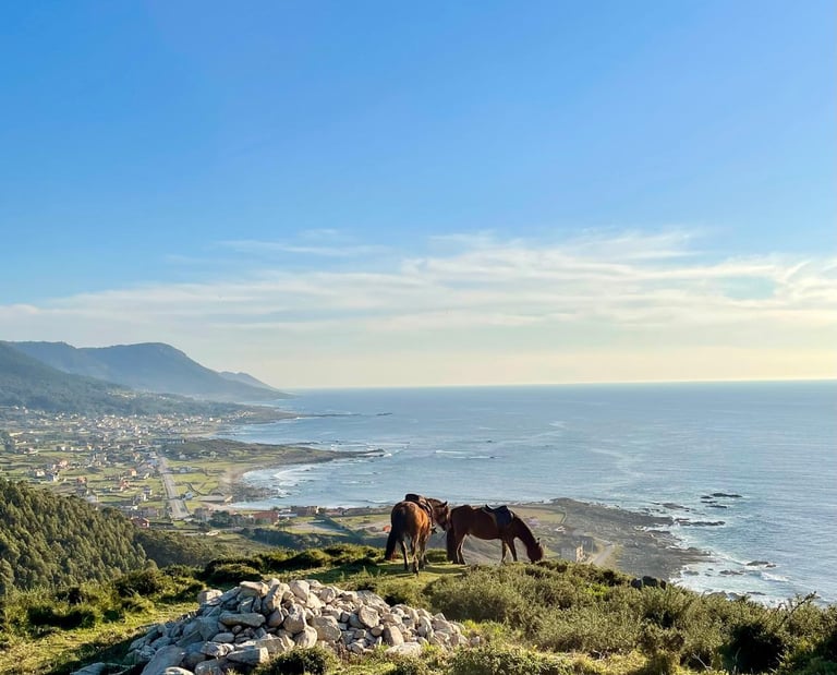 vacaciones a caballo por galicia
