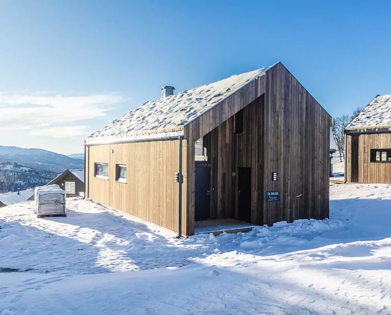 Wooden cabins