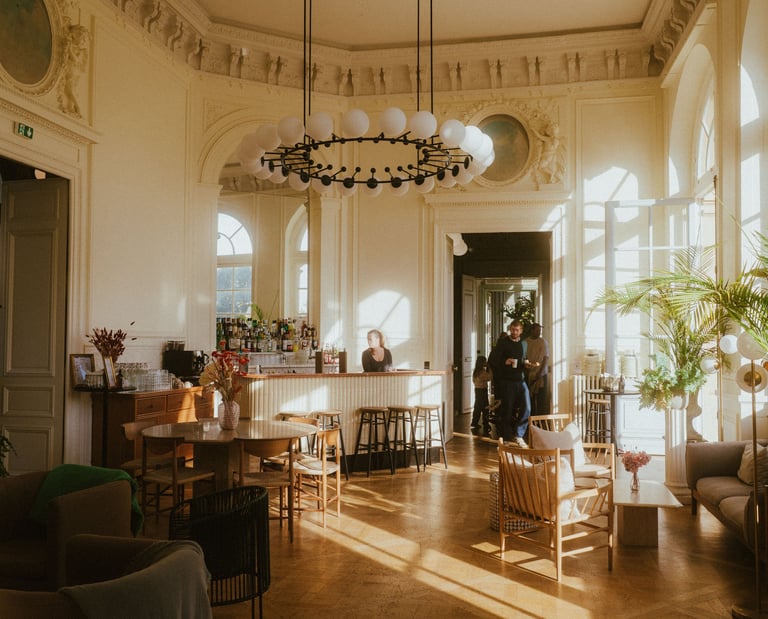 Intérieur de l'hôtel Maison du Val