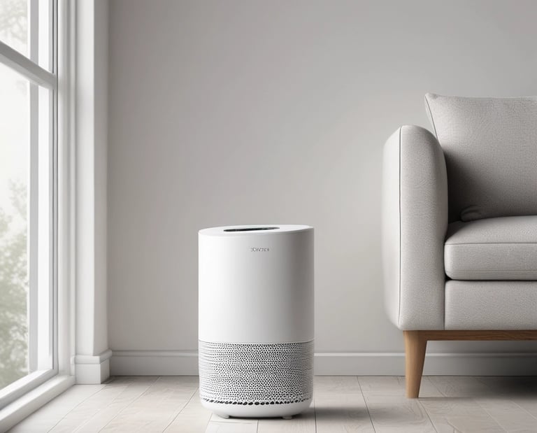 Non-toxic HEPA air purifier