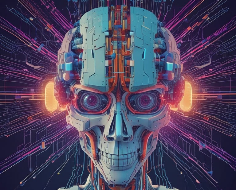 three men laughing while looking in the laptop inside room