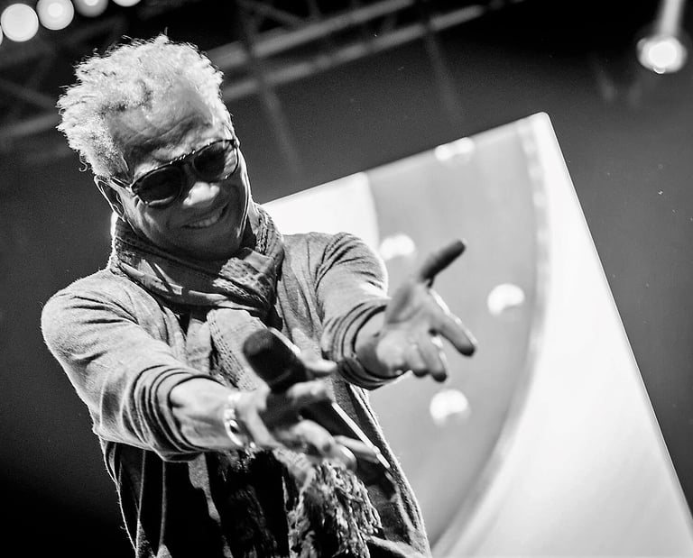 Jimmy Helms on stage 2018