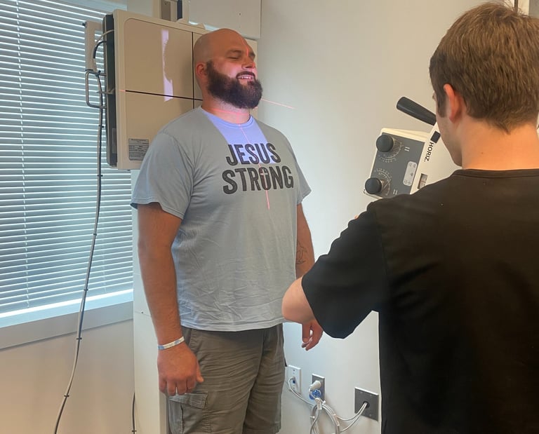 X-rays are taken at the New Patient visit