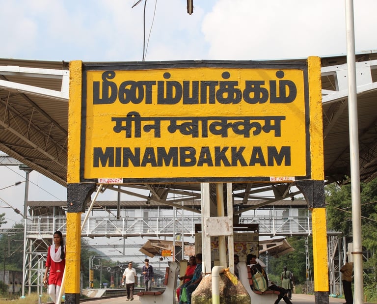 Meenambakam Railway Station