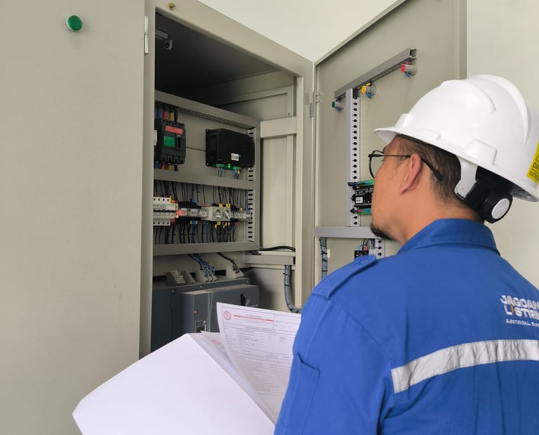 LVMDP panel installation