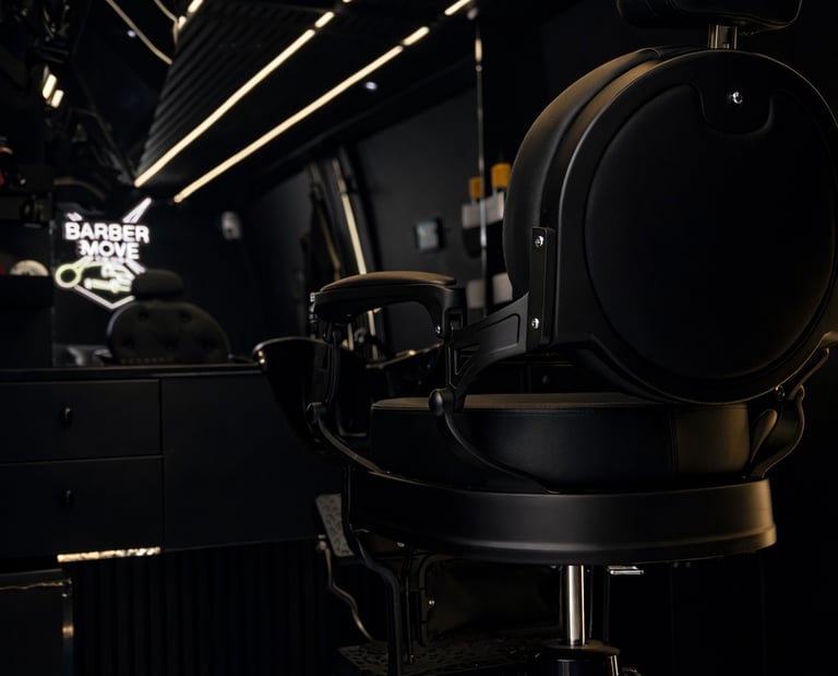 intérieur camion Barber Move