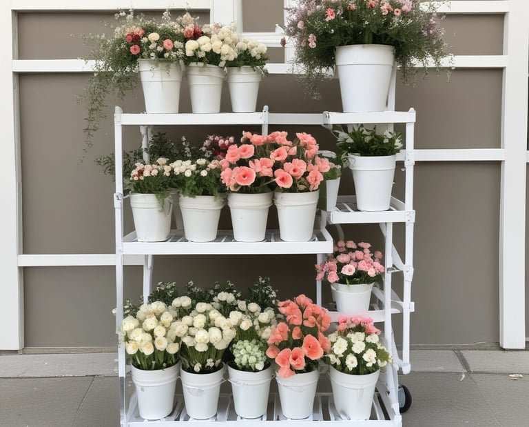 white and black abstract painting