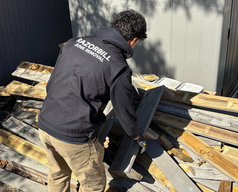 Razorbill Junk Removal Scrap Wood