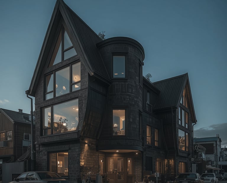 Image of a render of a refurbished home.