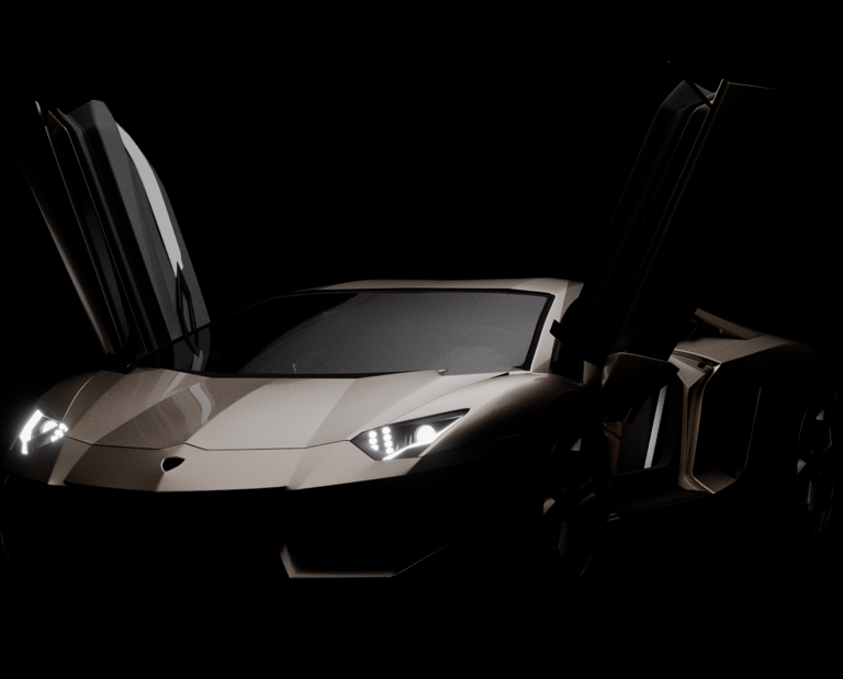 Image of a Lamborghini Aventator.