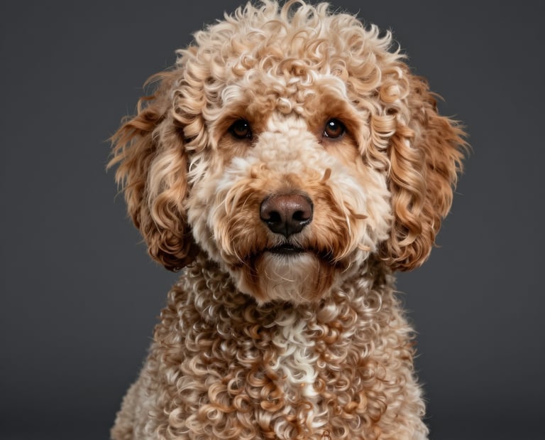 Image of a labridoodle render.