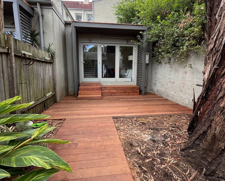 Outdoor Decking Upgrade Paddington