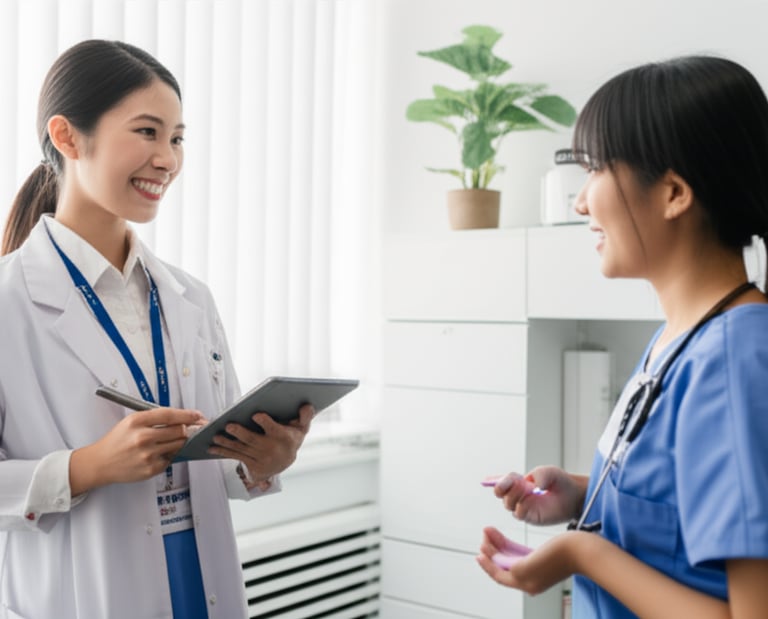 日本人医療者が別の日本人医療者をヒアリング