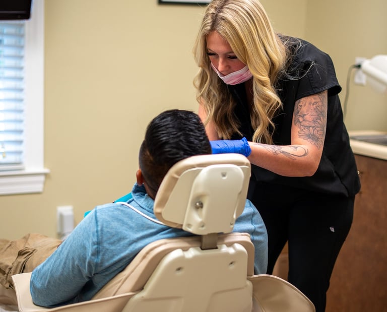 New patient exam greenville SC