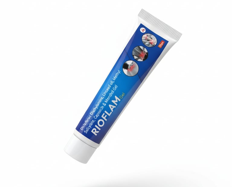 Rioflam Gel Tube - Strio Healthcare