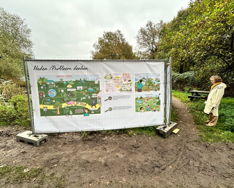 Expositie van creatief onderzoek. Tekeningen van droomwerelden van inwoners van Noord-Brabant.