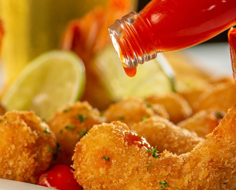 Camarão com catupiry empanado – produto congelado para restaurantes