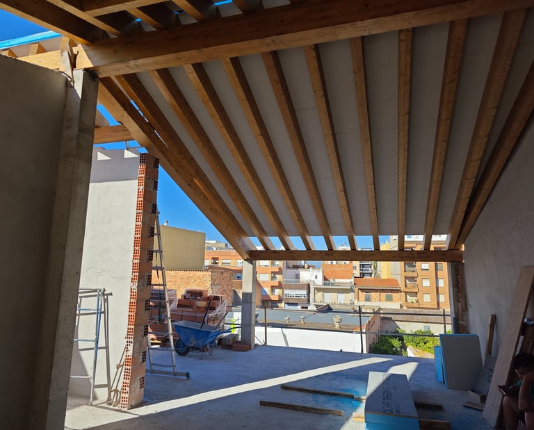 estructura de madera