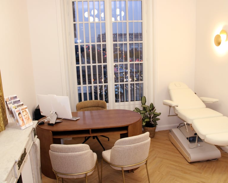 cabinet perma medical : salle de soins