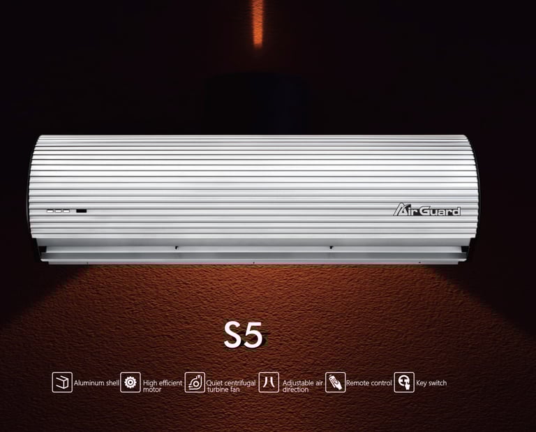 Air Guard Commercial Air Curtain