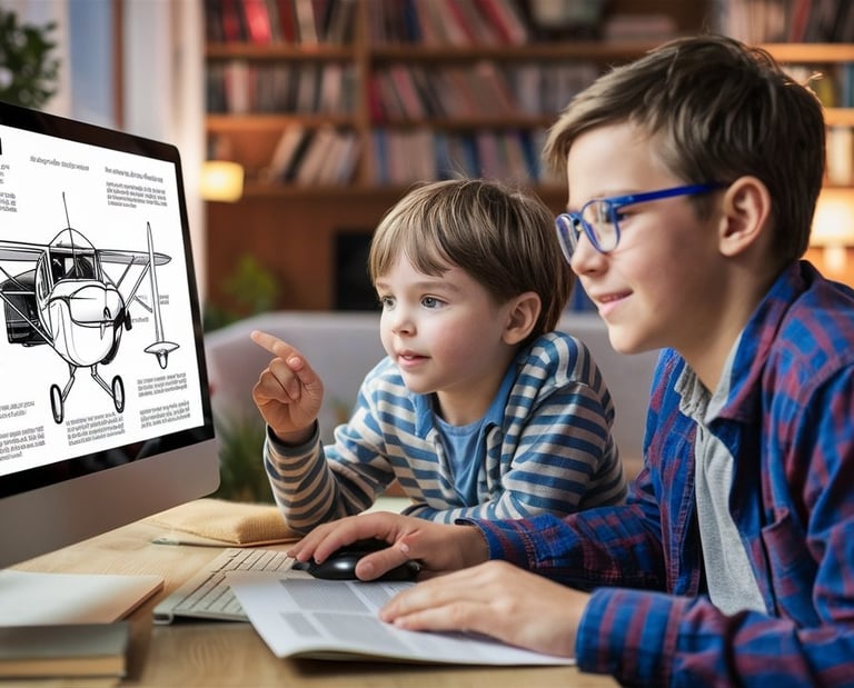 clases de aviación desde casa