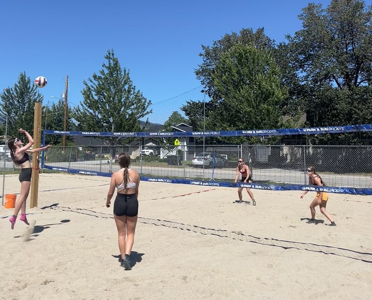 Beach Volleyball, Club Tournament, Kelowna BC, Genesis Beach Classic