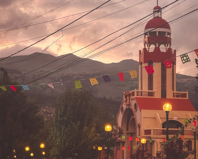 Church in Huaraz, Peru