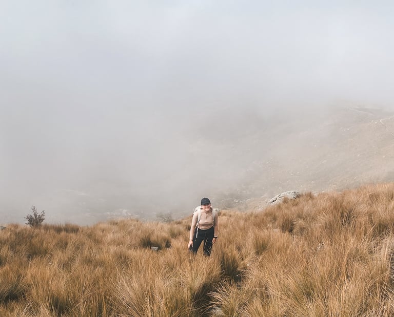 Hiking to Laguna Churup in Peru