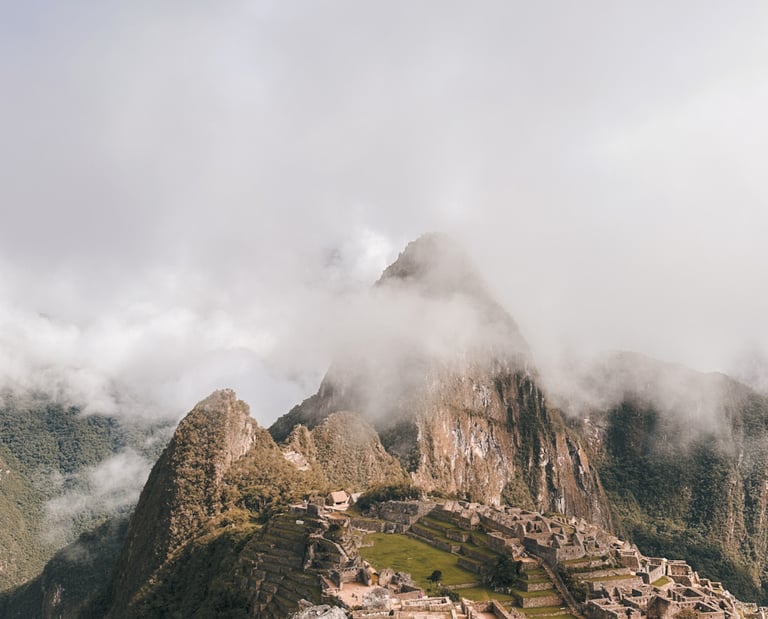 final day of Salkantay trek is Machu Picchu, Peru, South America 