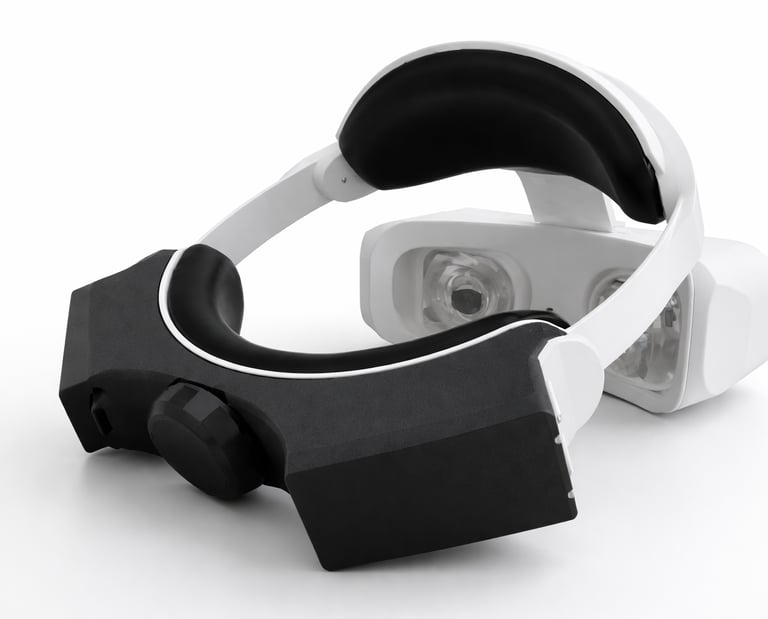 The Vector Gear, an extended reality (XR/AR/VR) headset created by Walker Industries