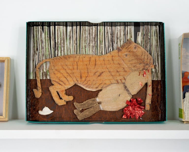 Inès van den Kieboom, 'Tipu's Tiger' 1990's