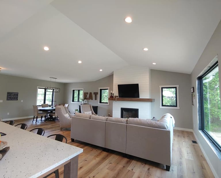 living area remodel spicer mn