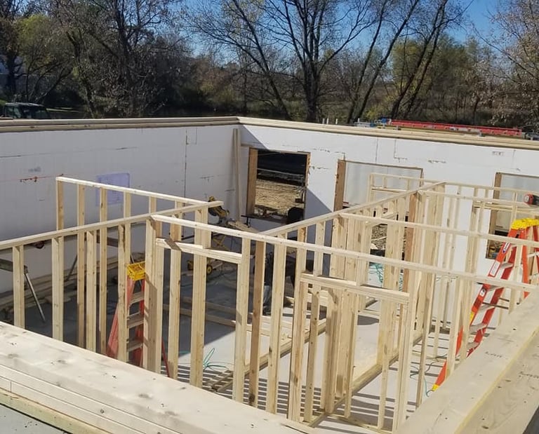 custom home building spicer mn