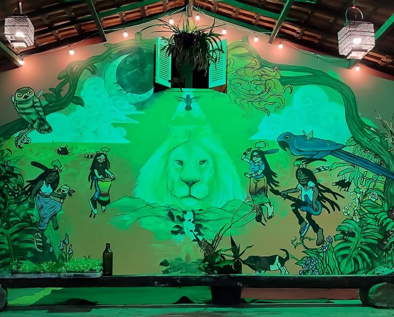 Palco do Festival Rezo da Casinha