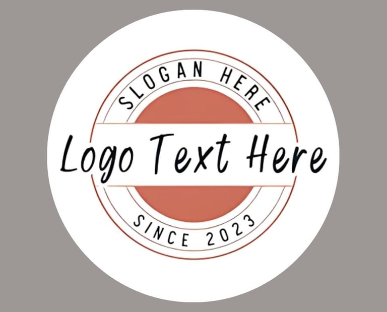 Circular Logo mockup