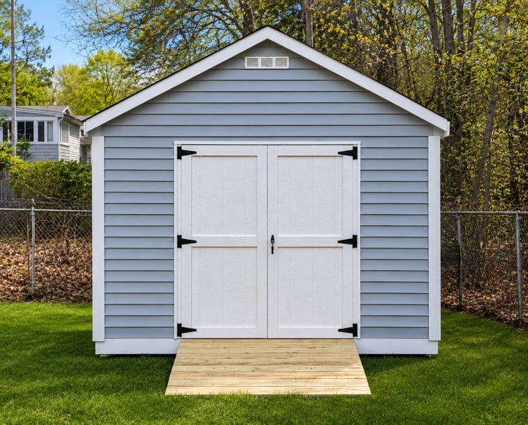 custom wood shed door upgrades by imperial custom sheds