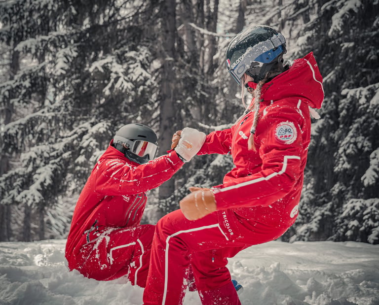 photo portrait moniteur de ski, ESF