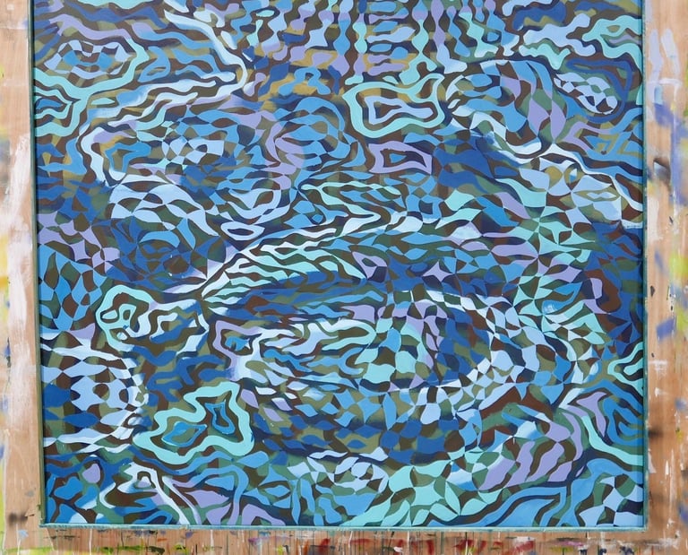 back pond reflection