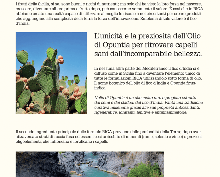 a page spread about the benefits of the fruit