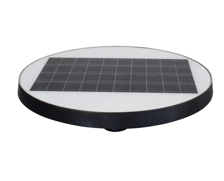 round Solar LED garden Light