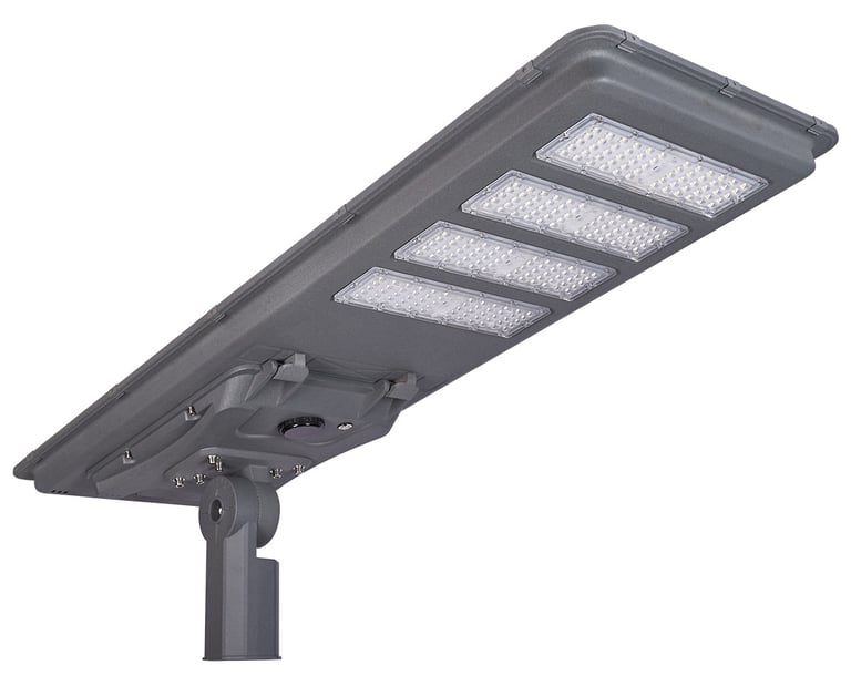 Integrated Solar LED Street Light with Removable Lithium Battery
