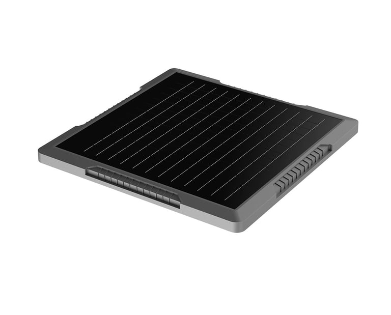 Square Solar Powered LED Garden Light 