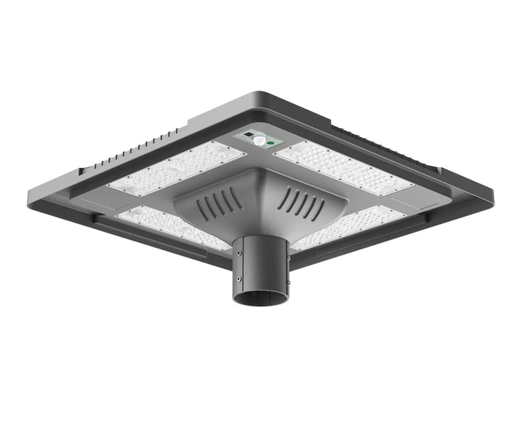 Square Outdoor Solar Powered LED Garden Light 
