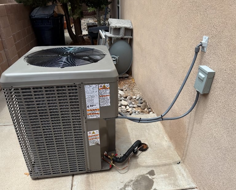 outdoor condenser unit