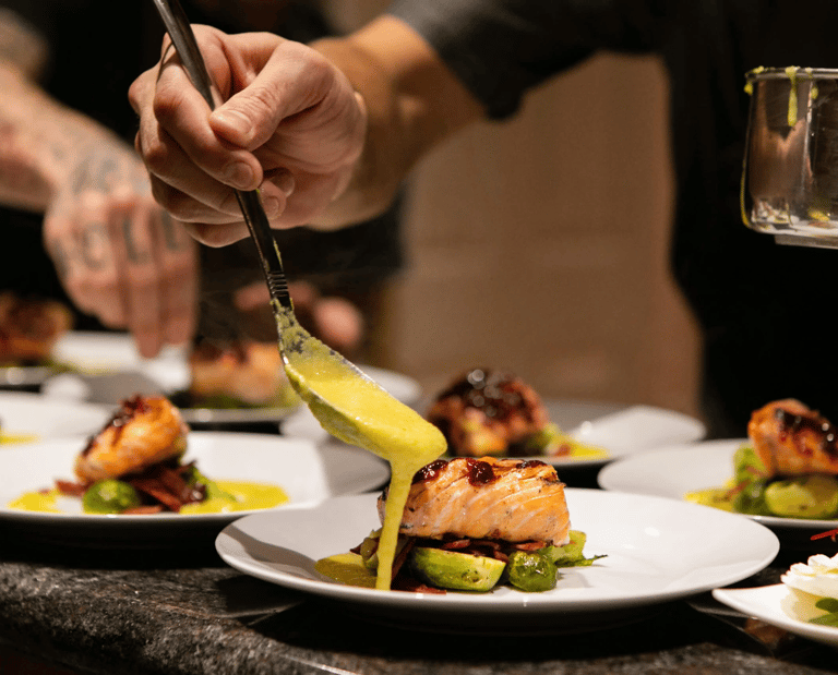 Experiencia gastronómica gourmet con servicio de chef privado