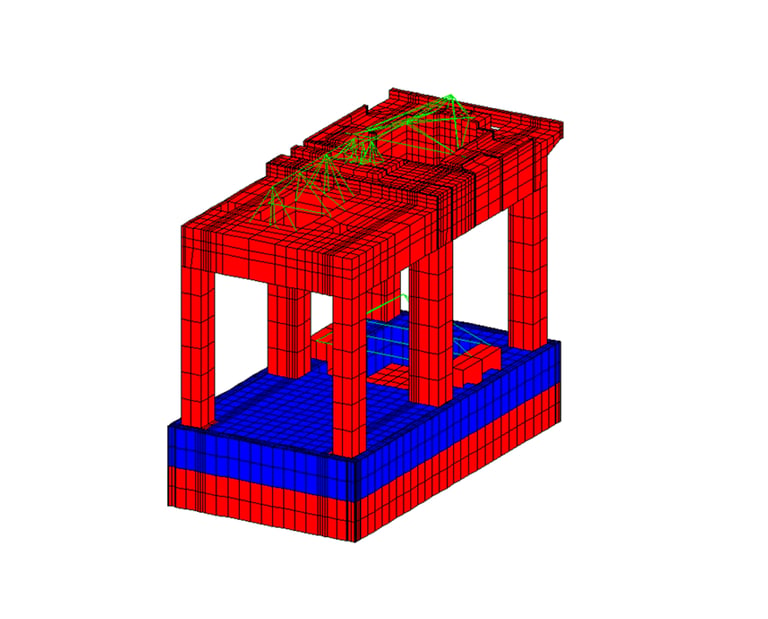 Turbo Generator Foundation Design, Design of Foundation for Turbine, Heavy Machine Foundation, Indus