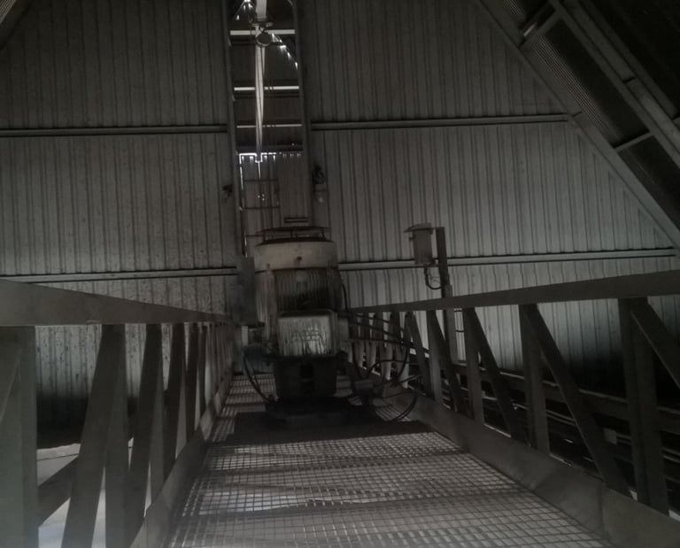 Structural Vibration Measurement and Mitigation, Bridge vibrations due to machines, heavy vibrations