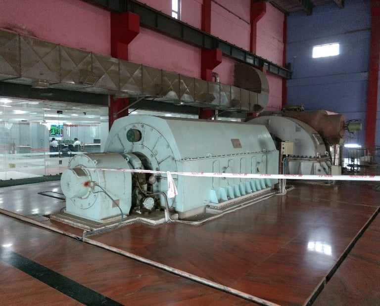 Turbogenerator Vibration Analysis, High Vibrations in turbine, high vibrations in foundation and str