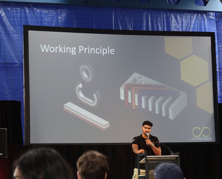 presentation of ITU hyperbee about their research in ehw 2025