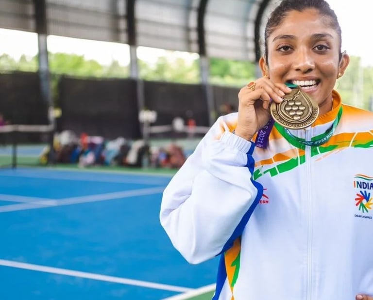 Olympic tennis player